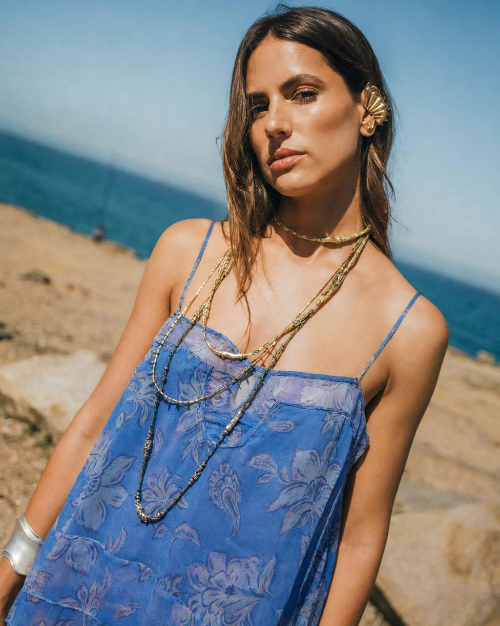Alba Top - Blue