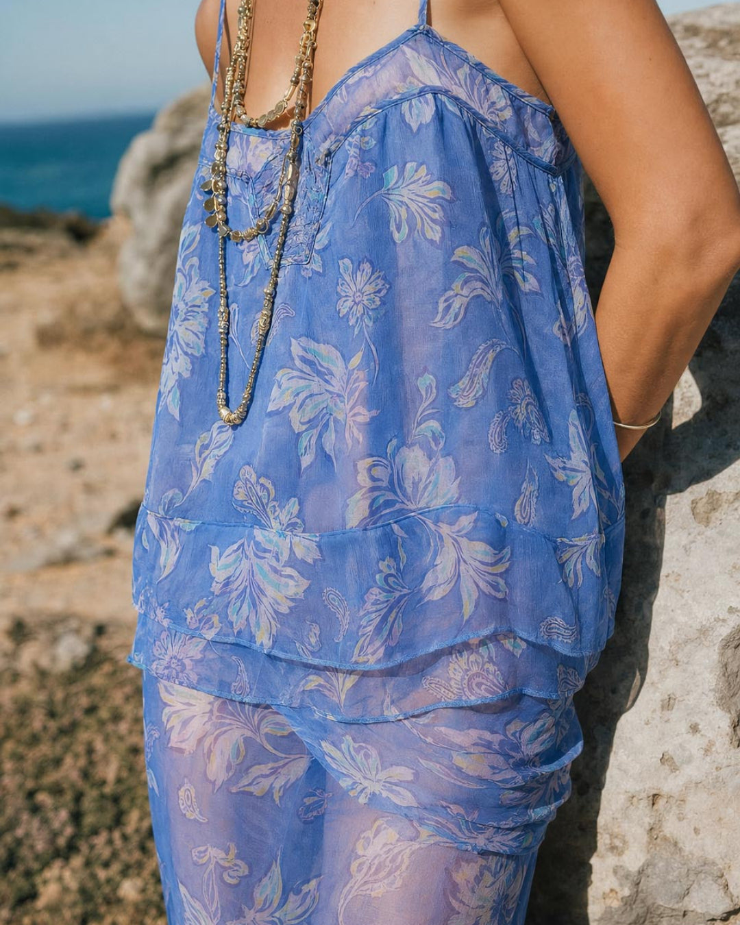 Alba Top - Blue